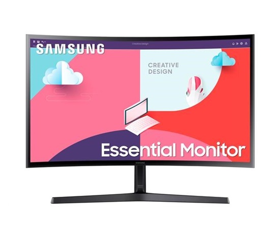 SAMSUNG MT LED LCD Monitor 27" S366C FullHD - Prohnutý 1800R, VA, 1920x1080, 4ms, 75Hz,HDMI,VGA