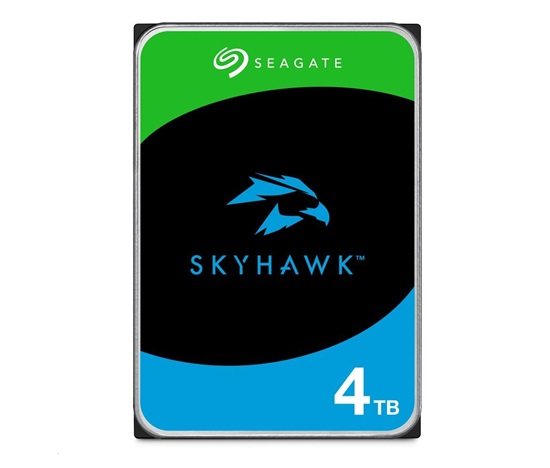 BAZAR - SEAGATE HDD SKYHAWK (SURVEILLANCE) 4TB SATAIII/600 5400RPM, 256MB cache, CMR 24x7, recertified product