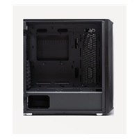 1stCOOL skříň Wind Storm Black MiddleTower, AU, USB3.0, bez zdroje, černá