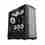 1stCOOL skříň Wind Storm Black MiddleTower ARGB, AU, USB3.0, bez zdroje, RGB fan, průhledná bočnice, černá