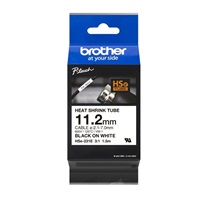 Před použitím nových bužírek HSe-xxxE je nutné aktualizovat firmware tiskárny.<br><br>BROTHER smršťovací bužírka - HSE-231E bílá pro E300VP H300 H500 E550 P700 P750 D800 P900 P950 - 11,2 / 2,1-7mm / 3:1