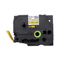 Před použitím nových bužírek HSe-xxxE je nutné aktualizovat firmware tiskárny.<br><br>BROTHER smršťovací bužírka - HSE-661E žlutá pro D800 P900 P950 - 31 / 6,3-20mm / 3:1