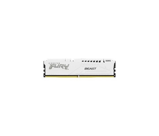 KINGSTON DIMM DDR5 16GB 5600MT/s CL36 FURY Beast Bílá EXPO