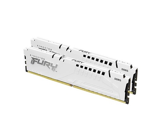 KINGSTON DIMM DDR5 64GB (Kit of 2) 5200MT/s CL36 FURY Beast Bílá EXPO