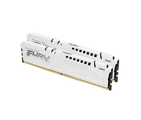 KINGSTON DIMM DDR5 32GB (Kit of 2) 5600MT/s CL36 FURY Beast Bílá EXPO