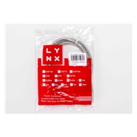 LYNX patch kabel Cat5E, UTP - 0,5m, šedý (prodej po 10 ks)