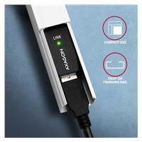 AXAGON ADR-215, USB 2.0 A-M -> A-F aktivní prodlužovací / repeater kabel, 15m
