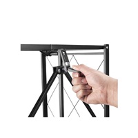 Skládací regál na kolečkách Fiber Mounts M8C97