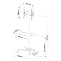 Stojan na televize Ergosolid Falco 24