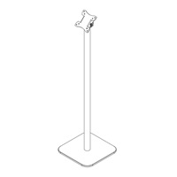 Stojan na monitory EDBAK ITSV01