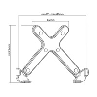 Držák na notebook Fiber Mounts M8C36