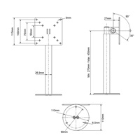 Stolní držák monitoru EDBAK SV30
