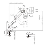 Držák monitoru All in One Fiber Mounts FM445