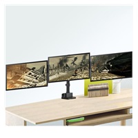 Profi stolní držák na 3 monitory Fiber Mounts M8C11