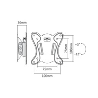 Držák monitoru Tv Fiber Mounts M7C15