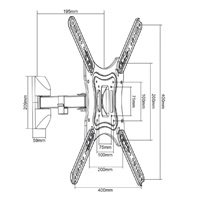 Polohovatelný držák LCD LED Tv Fiber Mounts M7C58