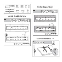 Sklopný televizní držák Fiber Mounts M6C68