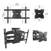 Vysouvací otočný držák Tv Ergosolid K600