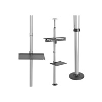 Teleskopický prostorový držák Tv s policí Fiber Mounts M79C1N