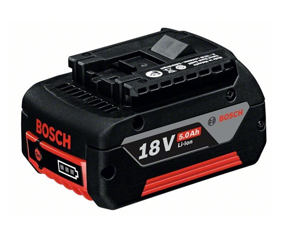BOSCH GBA 18V 5.0Ah, vytrvalý akumulátor XL 18 V s 5,0 Ah a technologií COOLPACK