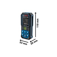 BOSCH GLM 50-25 G, laserový měřič vzdálenosti, rozsah 0,05 – 50,00 m, 515 nm, < 1 mW