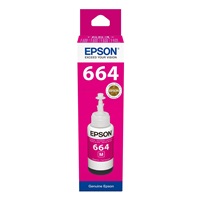 BAZAR - EPSON ink bar T6643 Magenta ink container 70ml pro L100/L200/L550/L1300/L355/365 - Poškozený obal (Komplet)