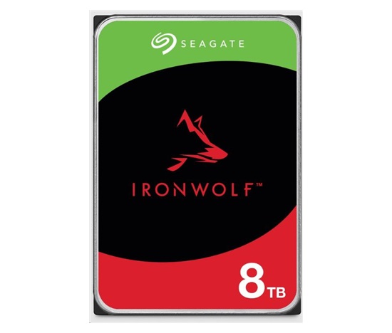 BAZAR - SEAGATE HDD IRONWOLF (NAS) 8TB SATAIII/600, 7200rpm, 256MB cache, recertified product