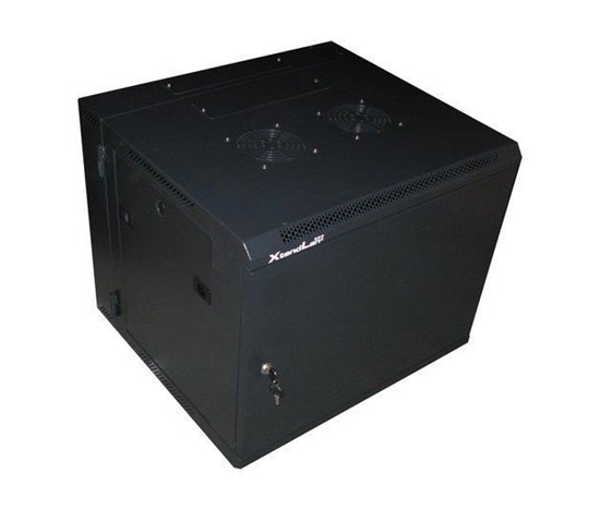 XtendLan 19" dvoudílný nástěnný rozvaděč 9U 600x500