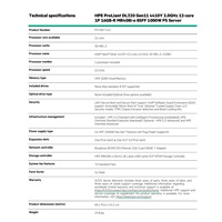 HPE PL DL320g11 4410Y (2.0/12C/4800) 16G MR408i-o 8SFF BC U3 1000Wti 2x1Gb 1U EIR