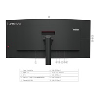 LENOVO LCD T34w-30 - 34",VA,matný,21:09,3440x1440,178/178,350cmd,3000:1,4ms/6ms,HDMI,DP,USB-C,VESA