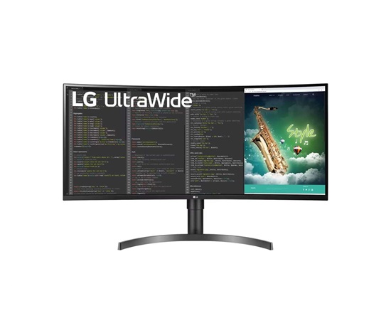 LG MT VA LCD LED 35" 35WN75CP - VA panel, 3440x1440, 2xHDMI, DP, USB-C, repro, zakriven, vysk stavitelny