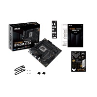 ASUS MB Sc LGA1700 TUF GAMING B760M-E D4, Intel B760, 4xDDR4, 1xDP, 1xHDMI, mATX