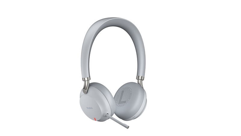 Yealink BH72 Bluetooth světle šedá náhlavní soupravou na obě uši USB-C - front