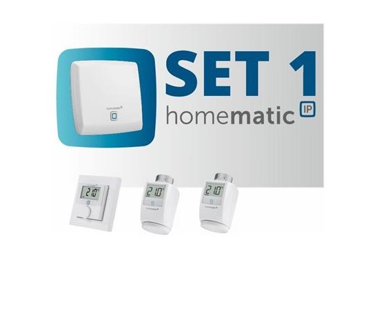 Homematic IP HmIP-SET1 sada vytápění (byt 1+1)