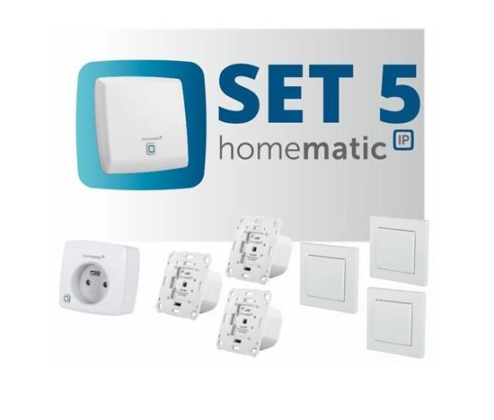 Homematic IP HmIP-SET5 sada osvětlení Homematic IP (s možností stmívání)