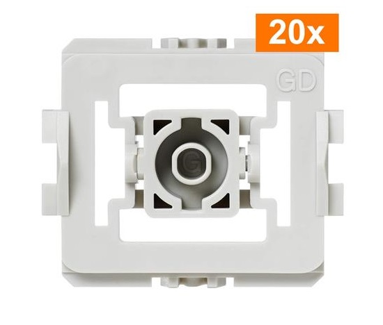 Homematic IP  Adaptér Gira Standard, set 20ks - EQ3-ADA-GS-20