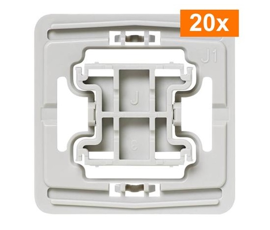 Homematic IP  Adaptér Jung J1, set 20ks - EQ3-ADA-J1-20