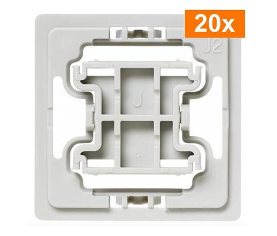 Homematic IP  Adaptér Jung J2, set 20ks - EQ3-ADA-J2-20