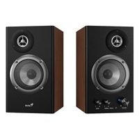 GENIUS repro SP-HF1200B, 2.0, 36W, dřevěné, černá-hnědá