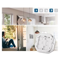 Homematic IP  Spínací akční člen s měřením - 6A, zápustná montáž - HmIP-BSM-I