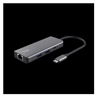 TRUST adaptér DALYX, 6-in-1 USB-C Multi-Port Adapter