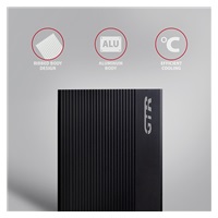 AXAGON EE35-GTR, USB-C 5Gbps - SATA 6G 3.5" RIBBED box, černý