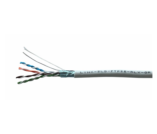 Stíněný instalační kabel LYNX Cat5E, FTP, PVC - REELEX AIR 305m
