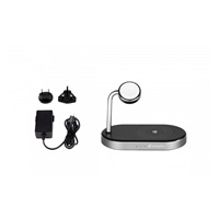 VERBATIM Bezdrátová nabíječka 3v1 Qi MFi pro IPhone a Apple Watch + QC 3.0 Nabíječka WCS-02