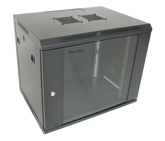 XtendLan 19" nástěnný rozvaděč 12U 600x600 - rozložený