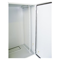 XtendLan 19" venkovní vodotěsný rozvaděč 20U 600x450 - krytí IP55, 3-bodový zámek