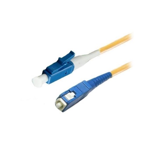 Simplexní patch kabel SM 9/125, OS2, LC-SC, LS0H, 1m