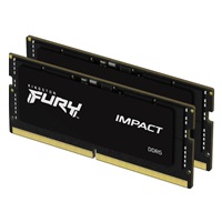 KINGSTON SODIMM DDR5 32GB (Kit of 2) 6000MT/s CL38 FURY Impact XMP
