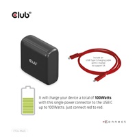 Club3D Dokovací stanice USB-C, Triple Display DP 1.4 Alt mode Smart PD3.0 Charging Dock with 100 Watt PS