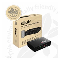 Club3D Switch 1:3 HDMI 8K60Hz/4K120Hz, 3 porty
